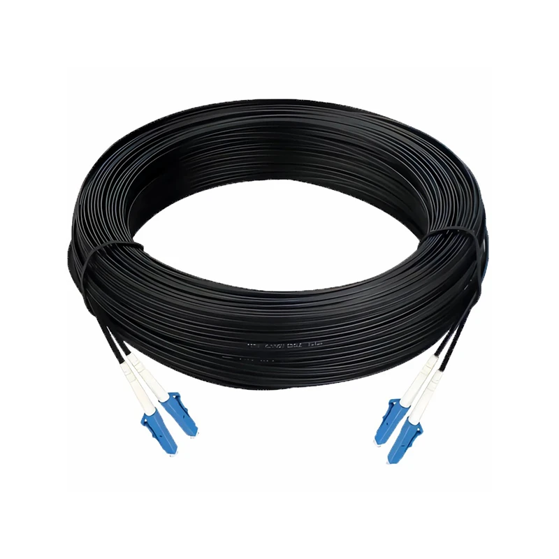 FTTH 드롭 케이블 패치 코드 LC-LC 이중