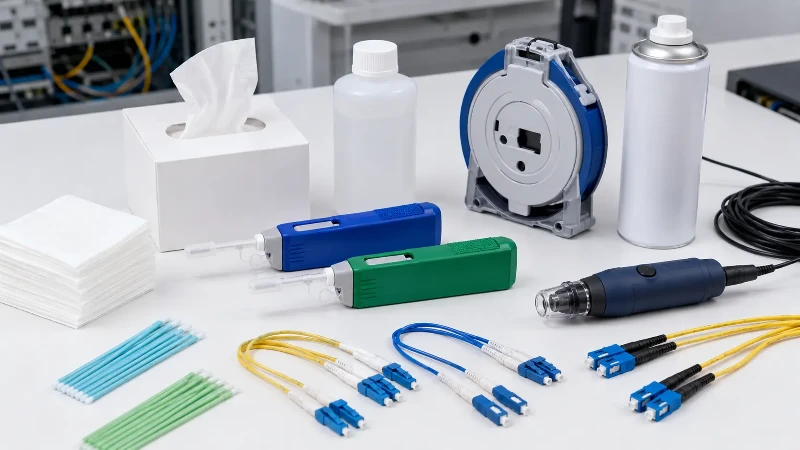 Fiber optic cleaning kit Fiber optic cleaning kit